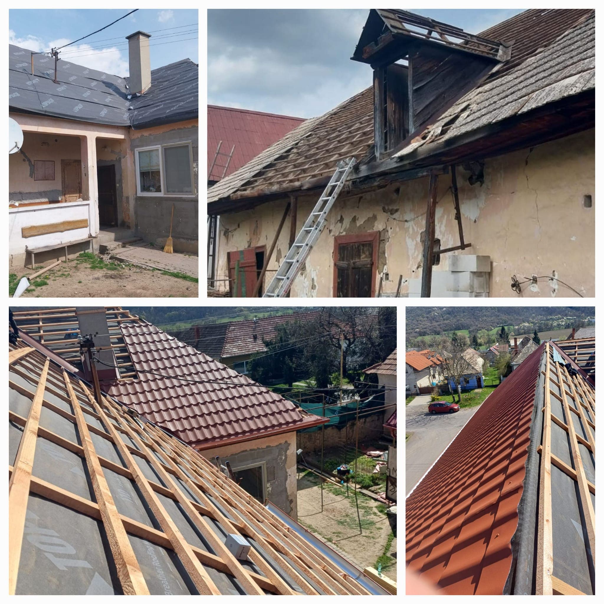 Strecha – projekt 5